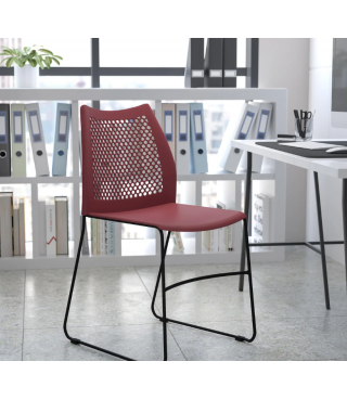 Stack Chair with Air-Vent Back 32''H