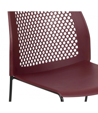 Stack Chair with Air-Vent Back 32''H
