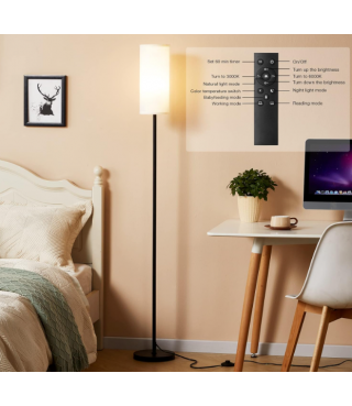 Floor Lamps for Living Room with Remote Control 64''