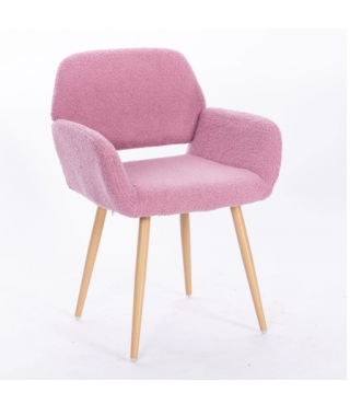 Dining Chair Side Chair with Upholstered Padded Seats & Wooden Legs