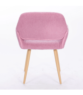 Dining Chair Side Chair with Upholstered Padded Seats & Wooden Legs