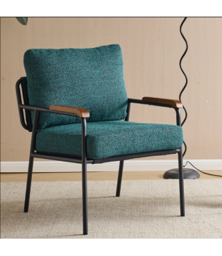 Linen Morden Armchair For Living Room,Bedroom