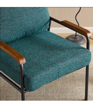 Linen Morden Armchair For Living Room,Bedroom