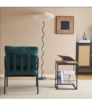 Linen Morden Armchair For Living Room,Bedroom