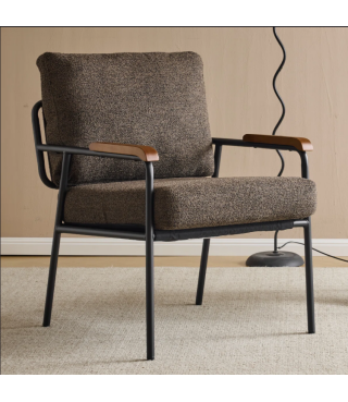 Linen Morden Armchair For Living Room,Bedroom