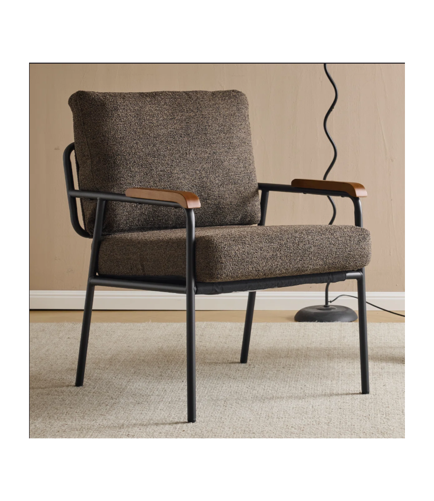 Linen Morden Armchair For Living Room,Bedroom