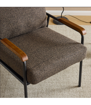 Linen Morden Armchair For Living Room,Bedroom