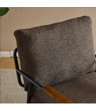 Linen Morden Armchair For Living Room,Bedroom