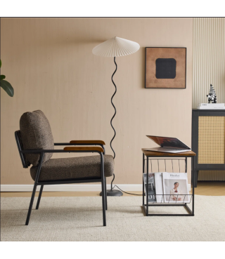 Linen Morden Armchair For Living Room,Bedroom