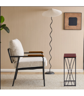 Linen Morden Armchair For Living Room,Bedroom