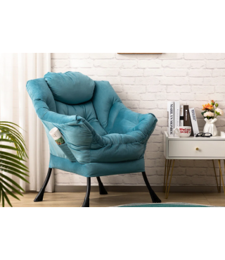 Large Fabric Lazy Chair for Living Room
