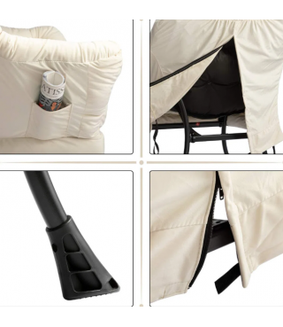 Large Fabric Lazy Chair for Living Room