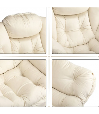 Large Fabric Lazy Chair for Living Room