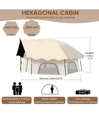 Camping Tents Pop-Up Stand-up Tent