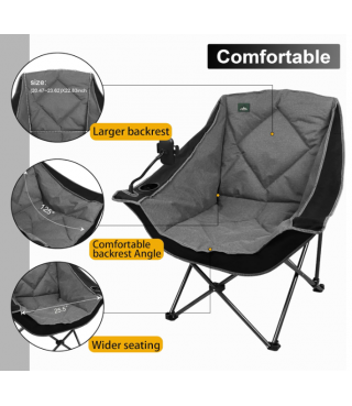 Oversized Foldable Camping Chair