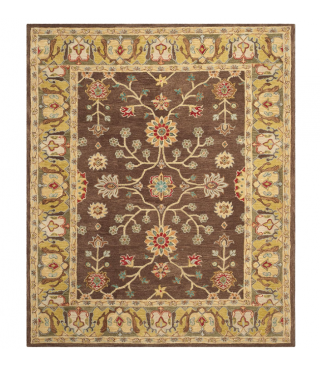 Handmade Wool Vintage Rug...