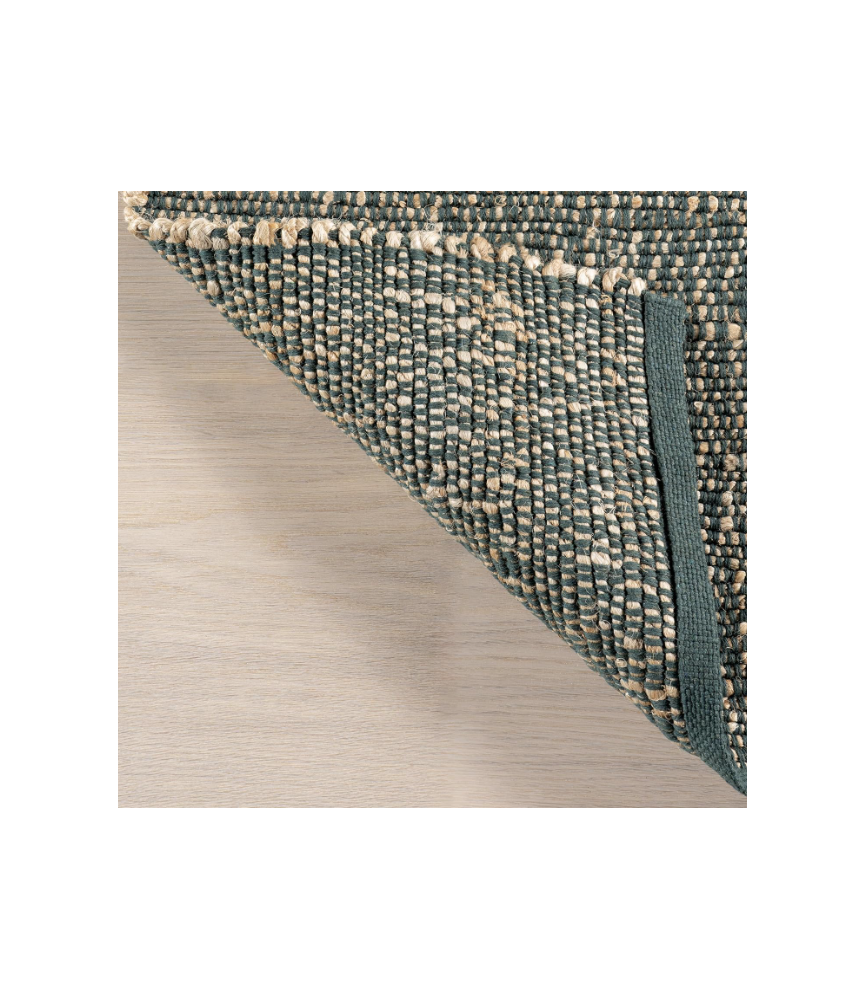 Cozy Jute & Cotton Hand Woven Area Rug