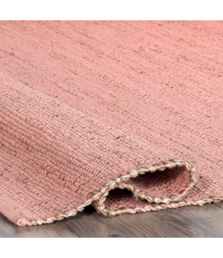 Cozy Jute & Cotton Hand Woven Area Rug