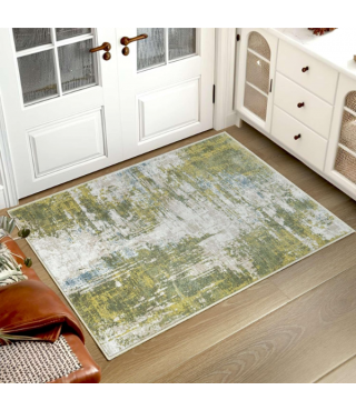 Mixed Color Living Room Rug Area Rug Machine Washable