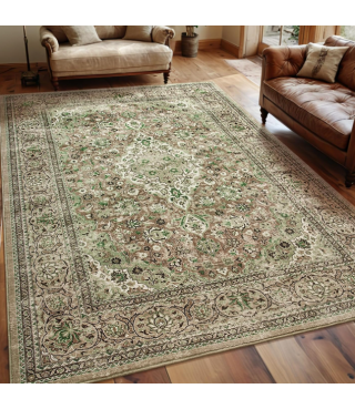 Bohemia Area Rugs Non Slip, Indoor Low Pile Carpet