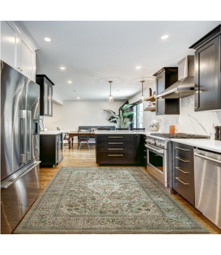 Bohemia Area Rugs Non Slip, Indoor Low Pile Carpet