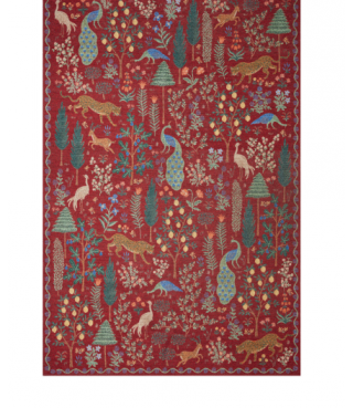 Mysterious Forest Menagerie Area Rug