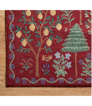 Mysterious Forest Menagerie Area Rug