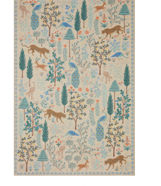 Mysterious Forest Menagerie Area Rug
