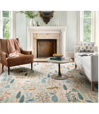 Mysterious Forest Menagerie Area Rug