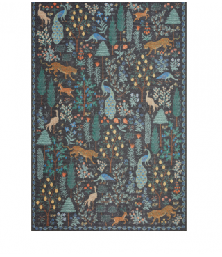 Mysterious Forest Menagerie Area Rug