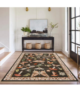 Washable Rug 5x7 Area Rugs for Living Room