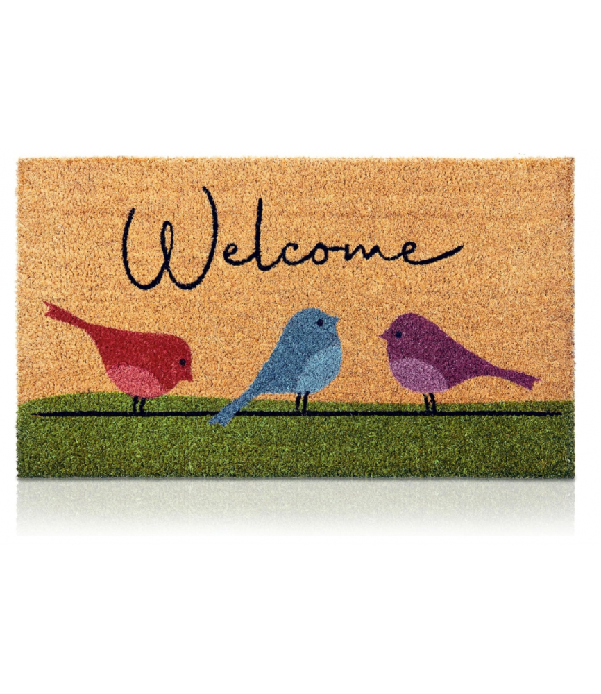 Door Mat with Heavy Duty Backing 17"